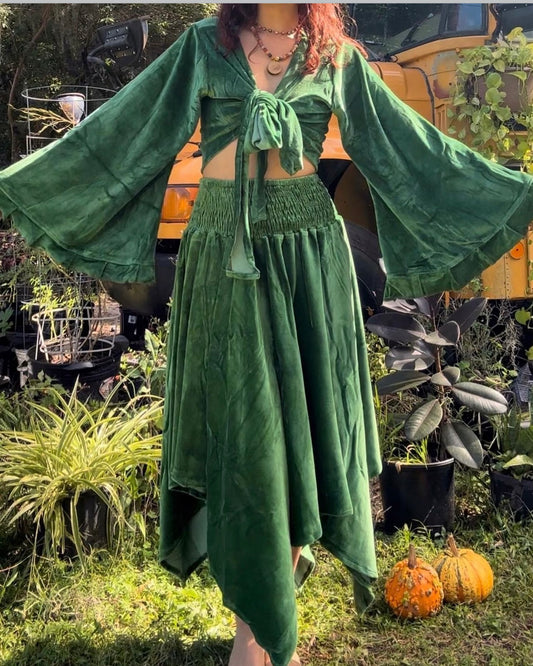 FAIRY VELVET SKIRT/DRESS