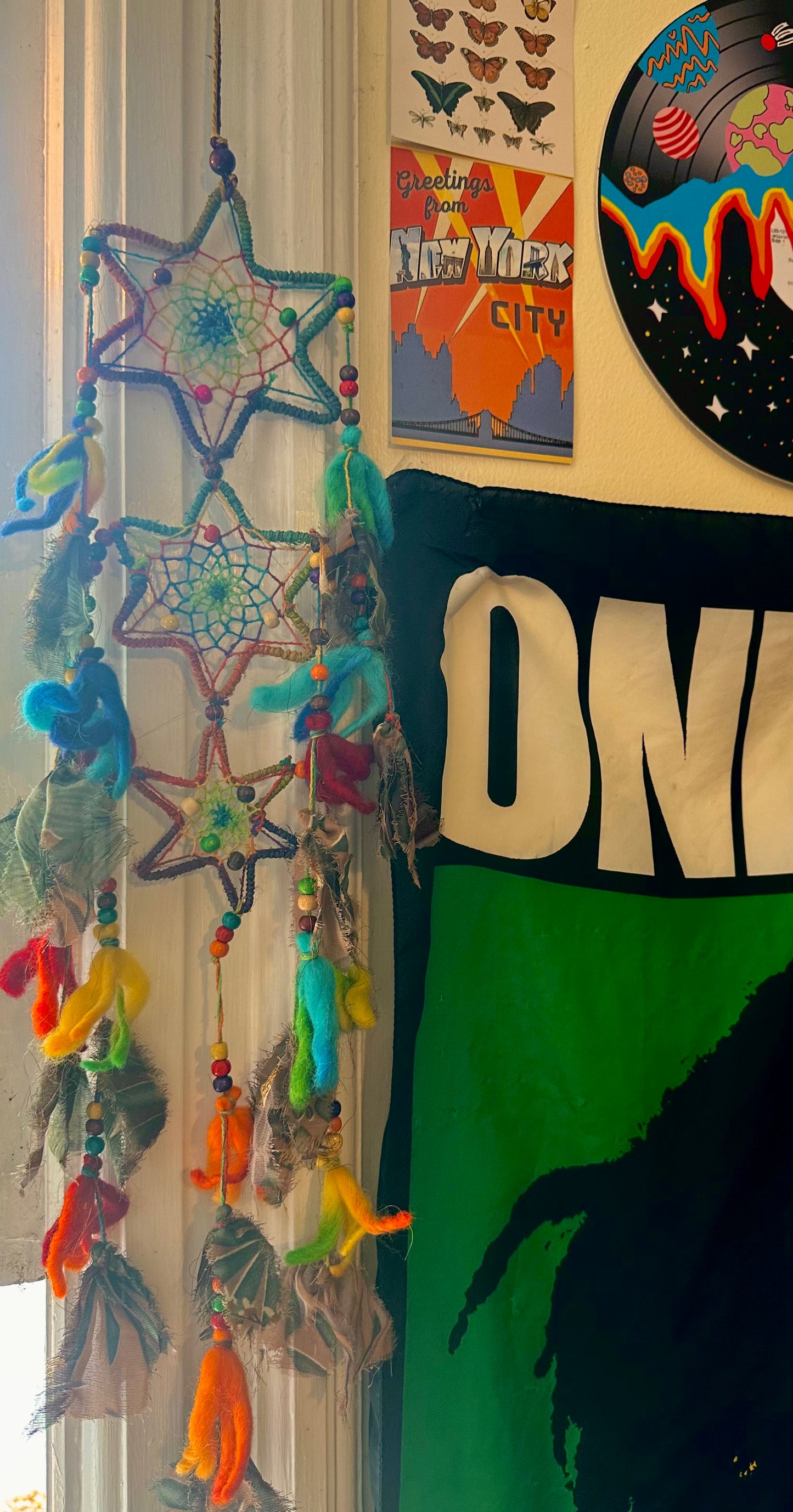 STARRY NIGHT DREAM CATCHER WALL HANGING