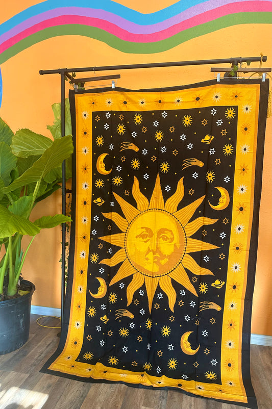 LARGE SUN TAPESTRY