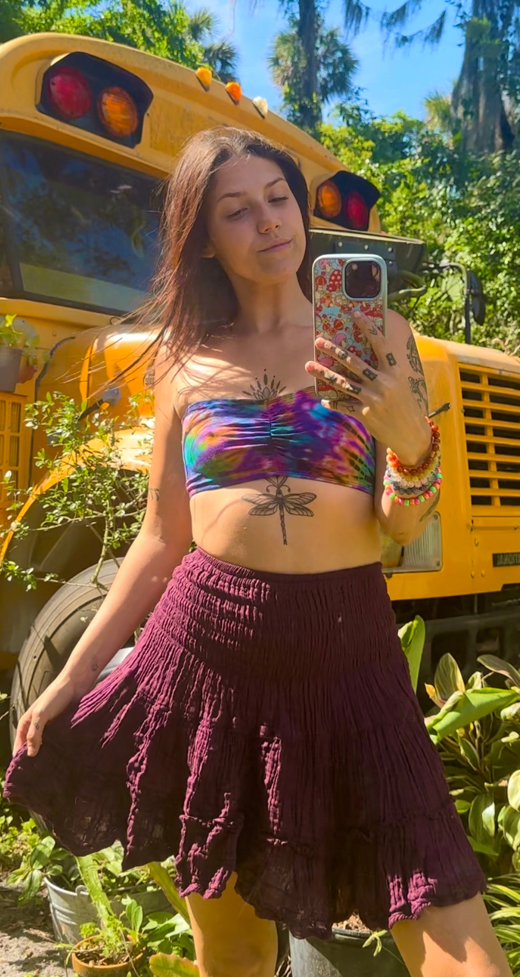 Rosie Ruffle Mini Skirt