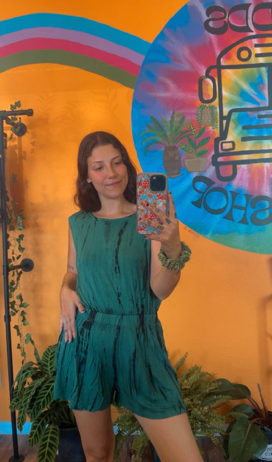 Firework Tie Dye Romper