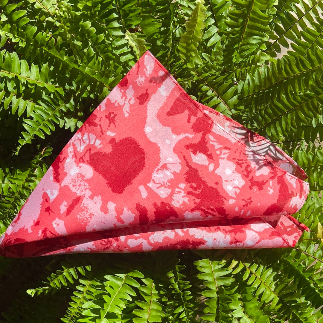 NEON TYE DYE BANDANAS