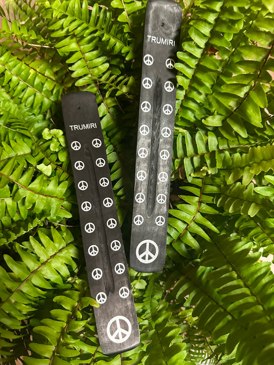 PEACE SIGN INCENSE HOLDER