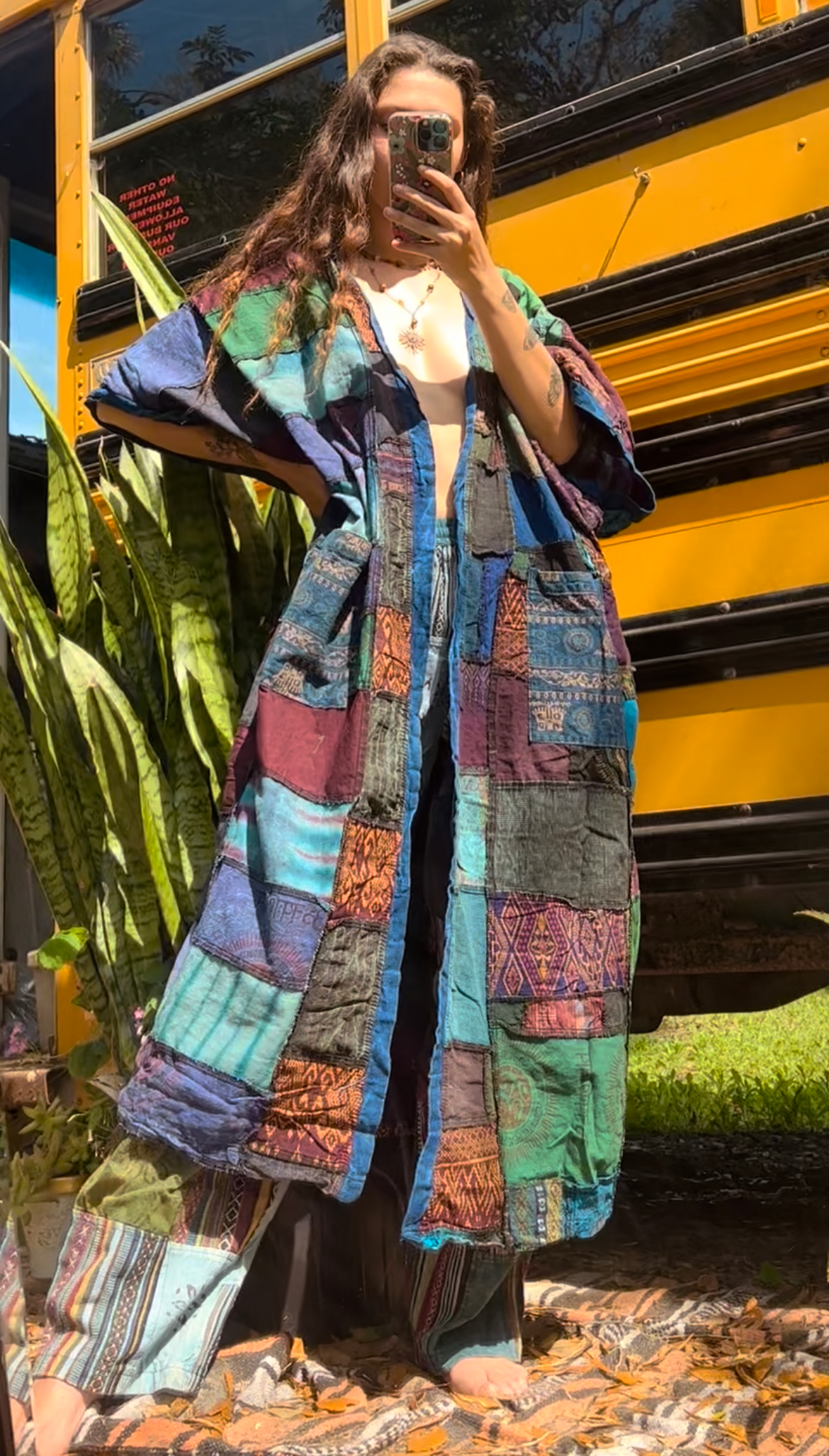 Patchwork Kimono/Smock