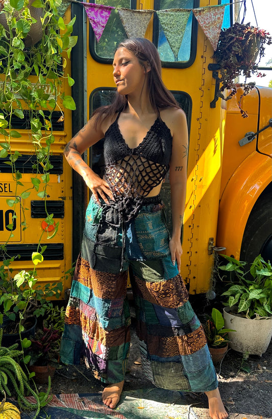 Patchwork Lounger Palazzos
