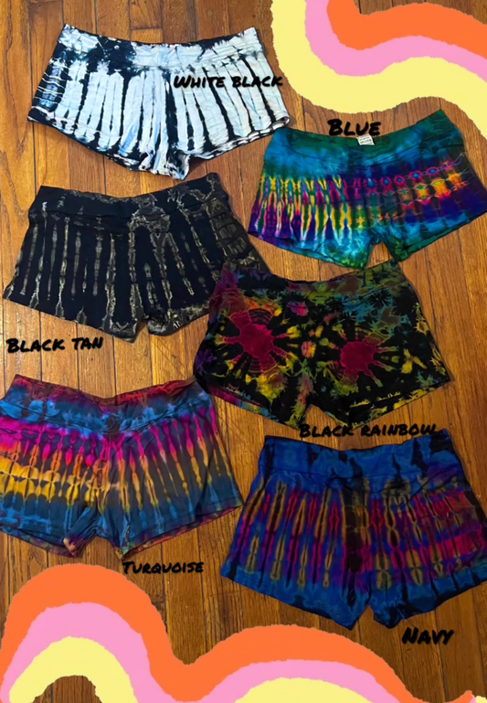 Dyed Booty Shorts